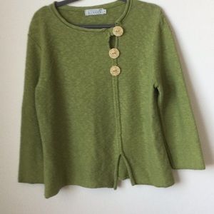 L Green Sweater
